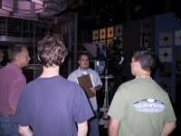 img_1946 This is our guest coordinator (TechTV intern).  He gave us a tour of the studios and answered all of our questions.
